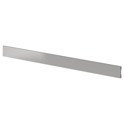 VÅRSTA plinth, stainless steel colour, 220x8 cm
