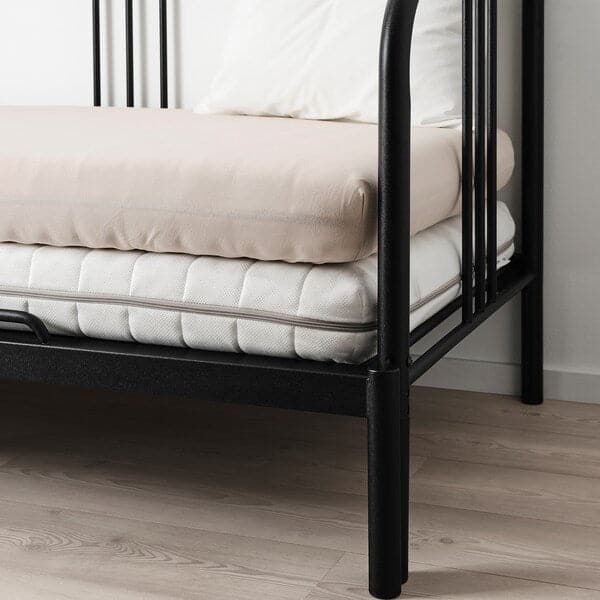 VÅRVIAL Sheet with corners p sofa bed - beige 80x200 cm - best price from Maltashopper.com 20447580
