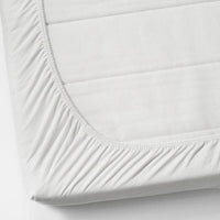VÅRVIAL - Fitted sheet for day-bed, white, 80x200 cm - best price from Maltashopper.com 10447528