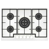 VASASTAN gas hob, IKEA 700 glass/white, 74 cm