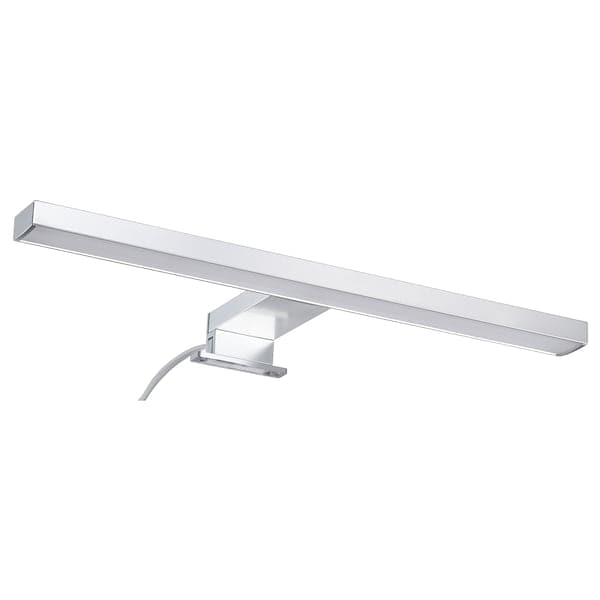 VÅTHULT LED light for cabinet/mirror - aluminium colour 350 mm