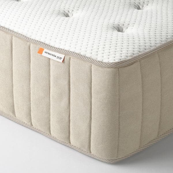 Ikea VATNESTRÖM Pocket spring mattress - extra rigid/natural 90x200 cm , 90x200 cm