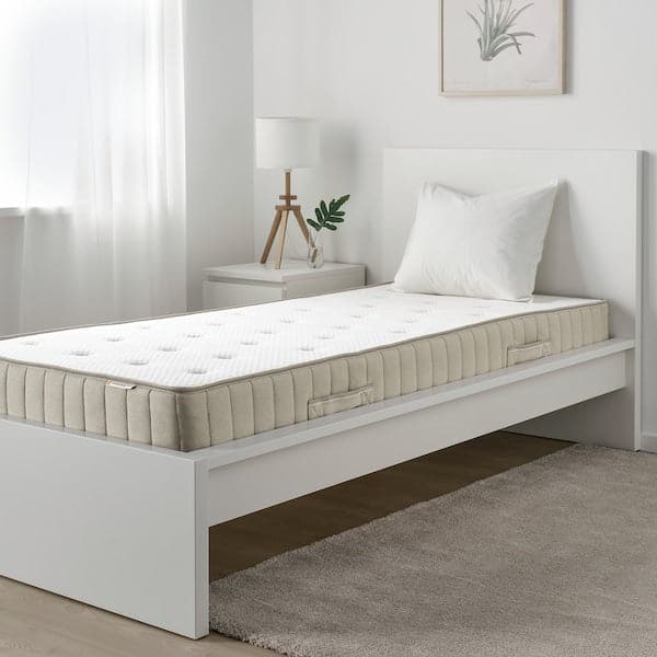 Ikea VATNESTRÖM Pocket spring mattress - extra rigid/natural 90x200 cm , 90x200 cm