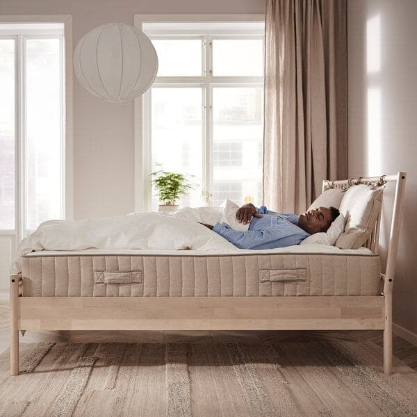 Ikea VATNESTRÖM Pocket spring mattress - extra rigid/natural 90x200 cm , 90x200 cm