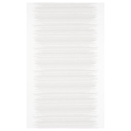 VATTENAX - Panel curtain, white/white, 60x300 cm