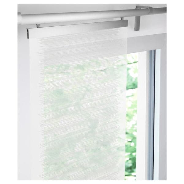 Ikea VATTENAX - Panel curtain, white/white, 60x300 cm