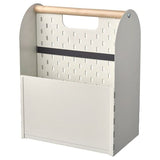 VATTENKAR desk organiser, white, 33x21x43 cm