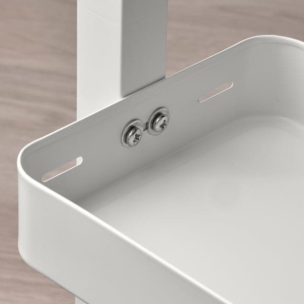 Ikea VATTENKAR - Desktop shelf, white, 49x15 cm