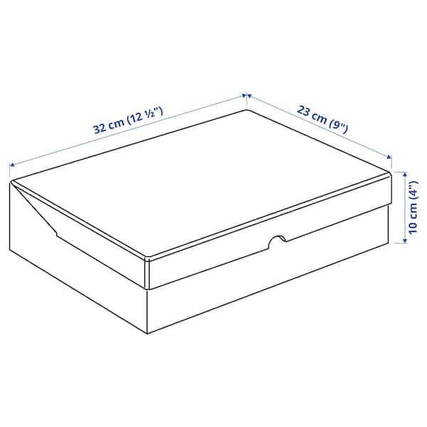 VATTENTRÅG - Box with lid, 32x23x10 cm - best price from Maltashopper.com 20551091