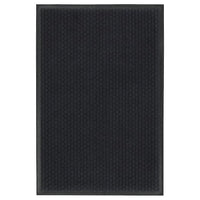 VATTENVERK - Door mat, indoor, dark grey, 100x150 cm - best price from Maltashopper.com 40517020