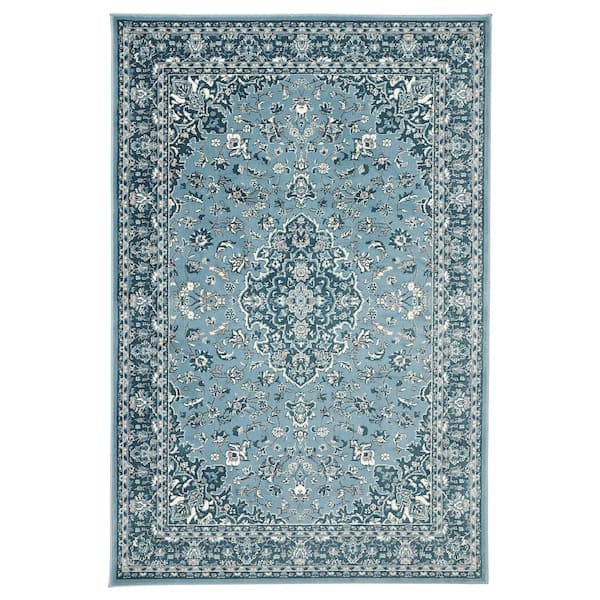 VEDBÄK - Carpet, short pile, blue, 133x195 cm - best price from Maltashopper.com 20533610