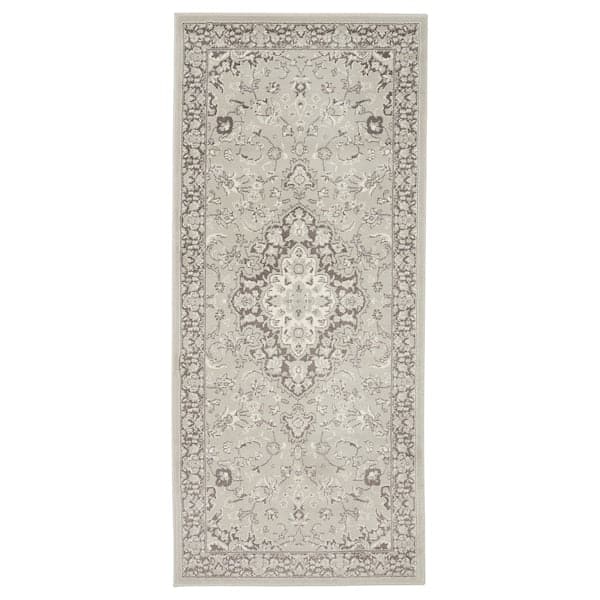 Ikea VEDBÄK - Rug, low pile, light grey, 80x180 cm