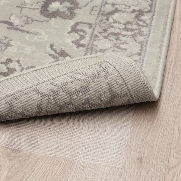 Ikea VEDBÄK - Rug, low pile, light grey, 80x180 cm
