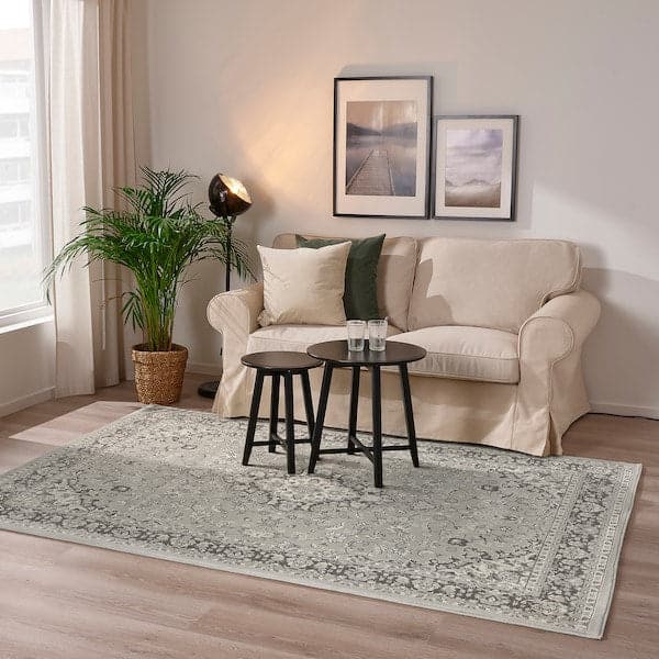 VEDBÄK - Rug, low pile, light grey, 170x230 cm - best price from Maltashopper.com 40528900