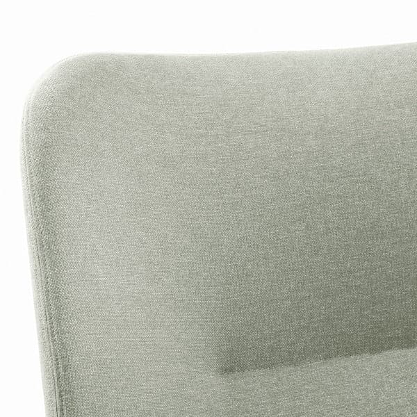 Ikea VEDBO Armchair with high backrest - Gunnared light green ,
