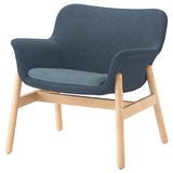 VEDBO armchair, Gunnared blue, 73 cm
