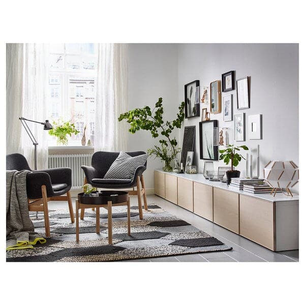 VEDBO Armchair - Gunnared dark grey , - best price from Maltashopper.com 10424126
