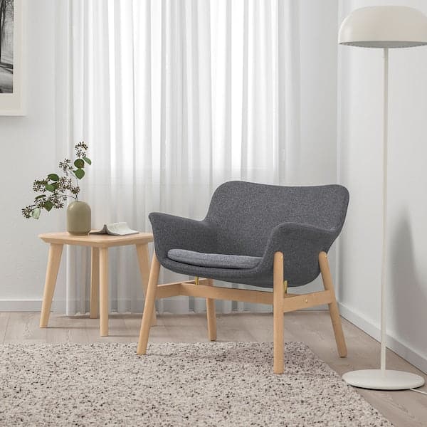 Ikea VEDBO Armchair - Gunnared dark grey ,