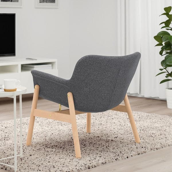 VEDBO Armchair - Gunnared dark grey , - best price from Maltashopper.com 10424126