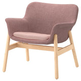 VEDBO armchair, Gunnared light brown-pink, 73 cm