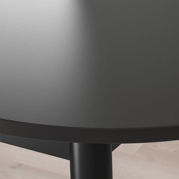 VEDBO / VEDBO - Table and 4 chairs, black/black, 160x95 cm , - best price from Maltashopper.com 09306888