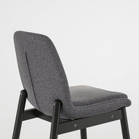 VEDBO / VEDBO - Table and 4 chairs, black/black, 160x95 cm , - best price from Maltashopper.com 09306888