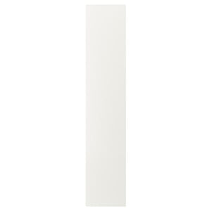 VEDDINGE - Door, white, 40x200 cm - best price from Maltashopper.com 30205420