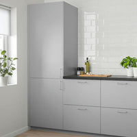 VEDDINGE - Door, grey, 40x140 cm - best price from Maltashopper.com 70220999