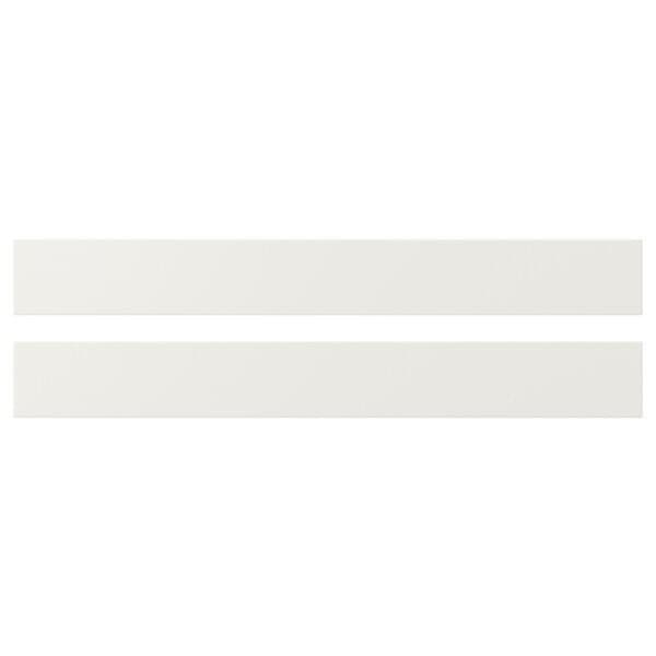 VEDDINGE - Drawer front, white, 80x10 cm - best price from Maltashopper.com 90205436