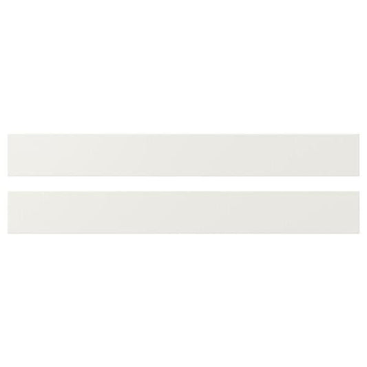 VEDDINGE - Drawer front, white, 80x10 cm - best price from Maltashopper.com 90205436