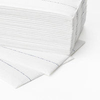 VERKLIGHET - Paper napkin, white/blue, 38x38 cm - best price from Maltashopper.com 00432706