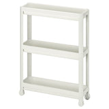 VESKEN trolley, white, 54x18x71 cm