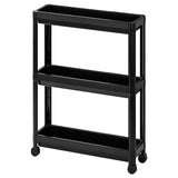 VESKEN trolley, black, 54x18x71 cm
