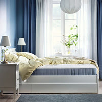 VESTERÖY Pocket sprung mattress, extra firm/light blue, 140x200 cm , - best price from Maltashopper.com 00470053
