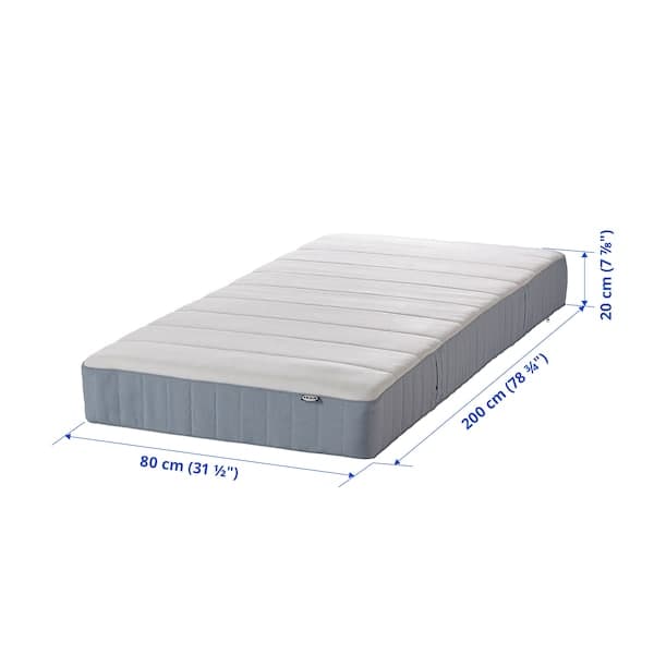 VESTERÖY - Pocket sprung mattress, 80x200 cm - Premium Beds & Accessories from Ikea - Just €219.99! Shop now at Maltashopper.com