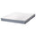 VESTERÖY Pocket sprung mattress, extra firm/light blue, 140x200 cm ,