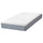 VESTERÖY pocket sprung mattress, extra firm/light blue, 80x200 cm