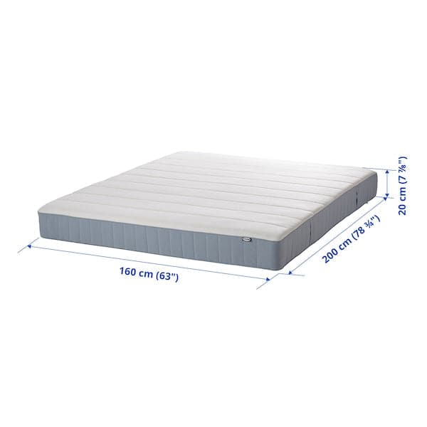 Ikea VESTERÖY - Pocket sprung mattress, 160x200 cm