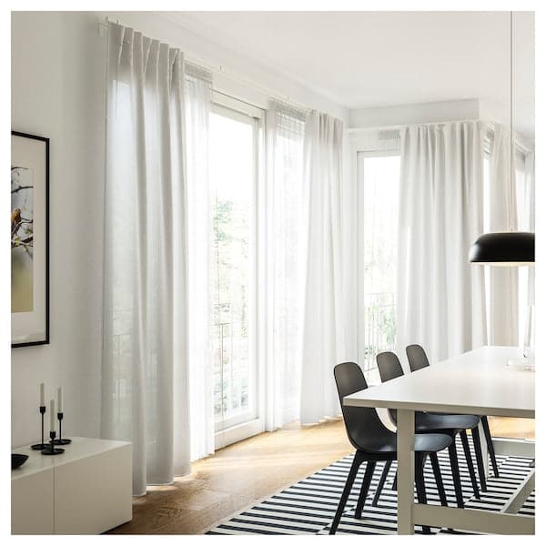 Ikea VIDGA - Wall fitting, white, 6 cm