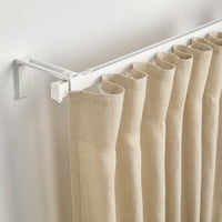 VIDGA Single wall curtain rail - silver color , - best price from Maltashopper.com 39428256