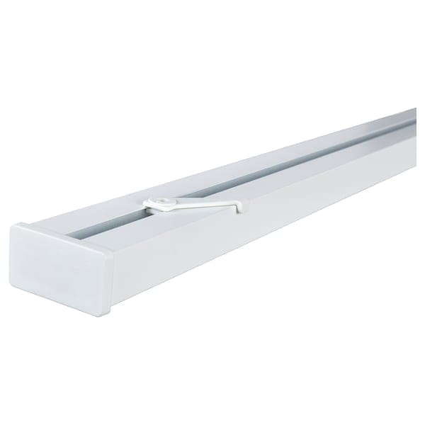 VIDGA - Triple track rail, included ceiling fittings/white, 140 cm