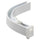 VIDGA - Corner piece, single track, included ceiling fitting/white
