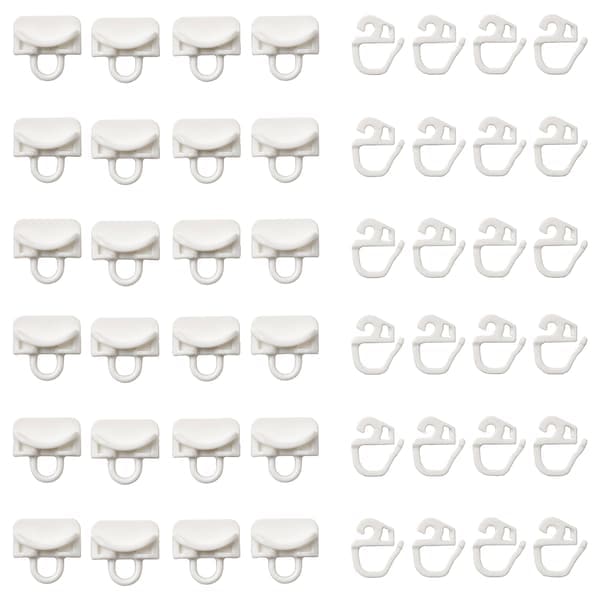 Ikea VIDGA - Glider and hook, white