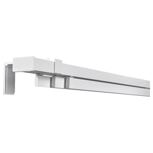 Ikea VIDGA - Set for panel curtains, wall mounted/white
