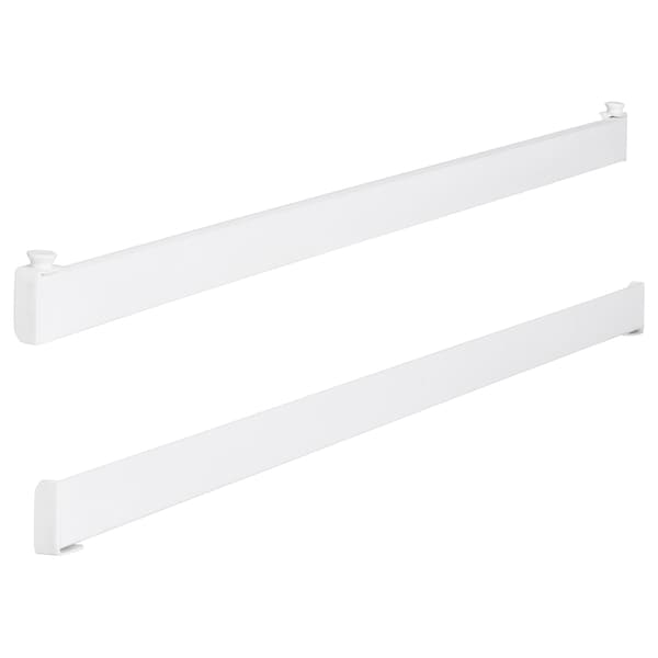Ikea VIDGA - Panel curtain holder, white, 60 cm