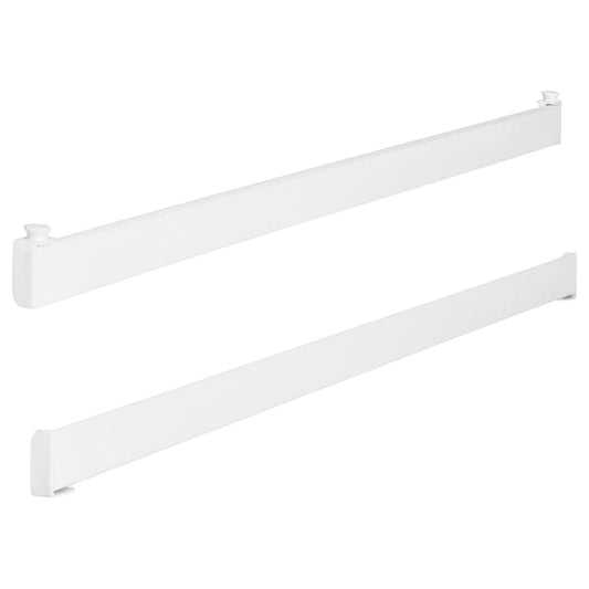 Ikea VIDGA - Panel curtain holder, white, 60 cm