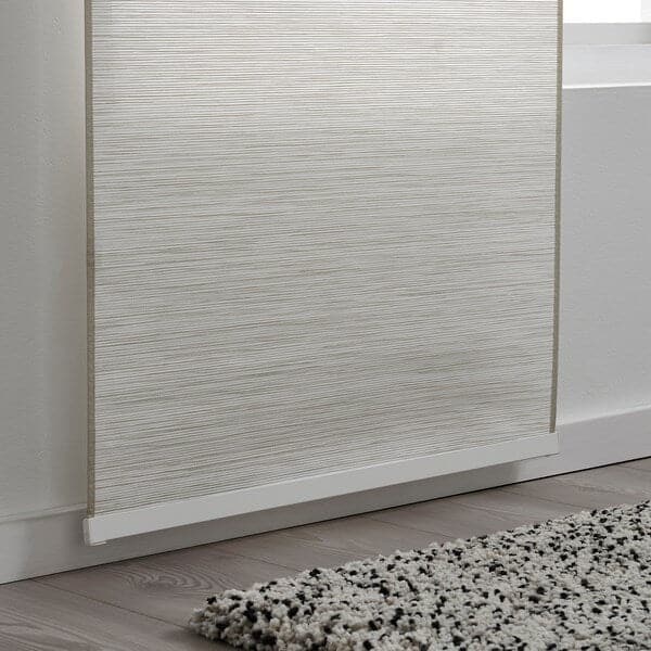 Ikea VIDGA - Panel curtain holder, white, 60 cm