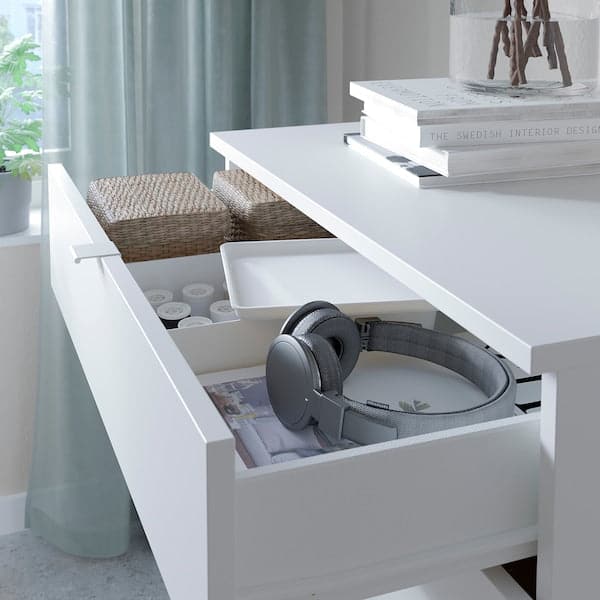 Ikea VIHALS - Chest of 4 drawers, white/anchor/unlock-function, 70x47x90 cm