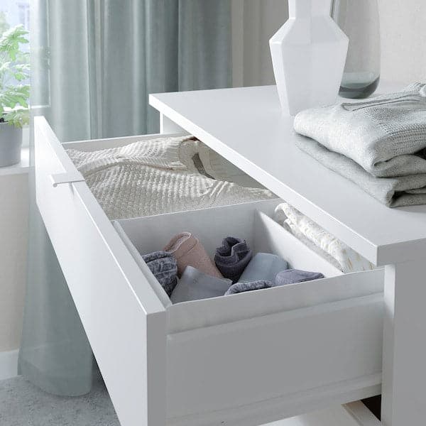 Ikea VIHALS - Chest of 4 drawers, white/anchor/unlock-function, 70x47x90 cm