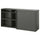 VIHALS - VIHALS Storage combination, dark grey, 190x47x90 cm